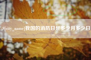 云梦我国的消防日是多少月多少日