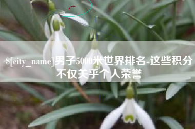 云梦男子5000米世界排名-这些积分不仅关乎个人荣誉