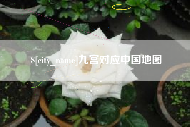 云梦九宫对应中国地图