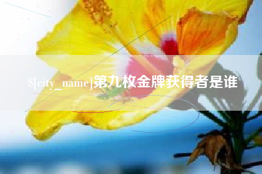 云梦第九枚金牌获得者是谁