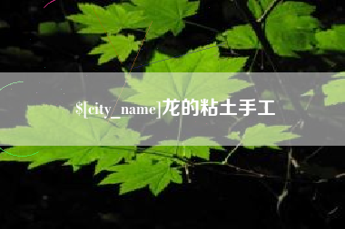云梦龙的粘土手工