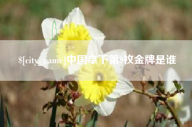 云梦中国拿下第9枚金牌是谁
