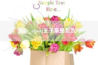云梦王子豪是怎么写