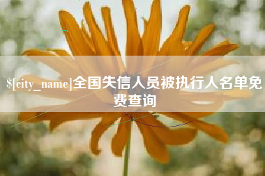 云梦全国失信人员被执行人名单免费查询