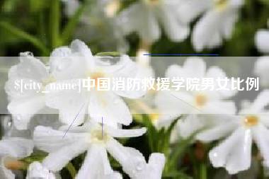 云梦中国消防救援学院男女比例