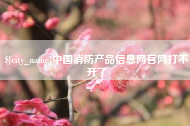 云梦中国消防产品信息网官网打不开了