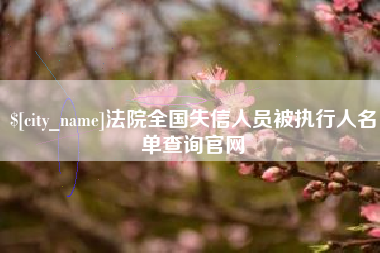 云梦法院全国失信人员被执行人名单查询官网