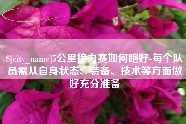 云梦5公里接力赛如何跑好-每个队员需从自身状态、装备、技术等方面做好充分准备
