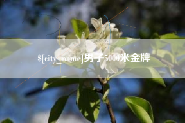 云梦男子5000米金牌