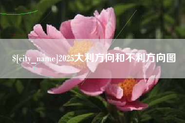 云梦2025大利方向和不利方向图