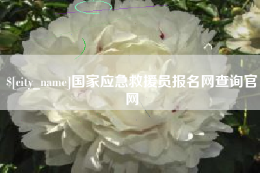 云梦国家应急救援员报名网查询官网