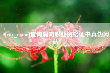 云梦查询消防职业资格证书真伪网站