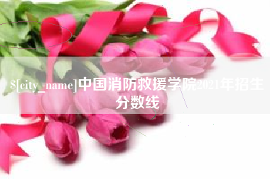 云梦中国消防救援学院2021年招生分数线