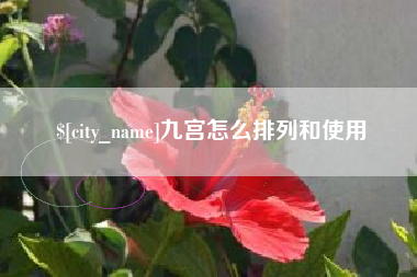 云梦九宫怎么排列和使用